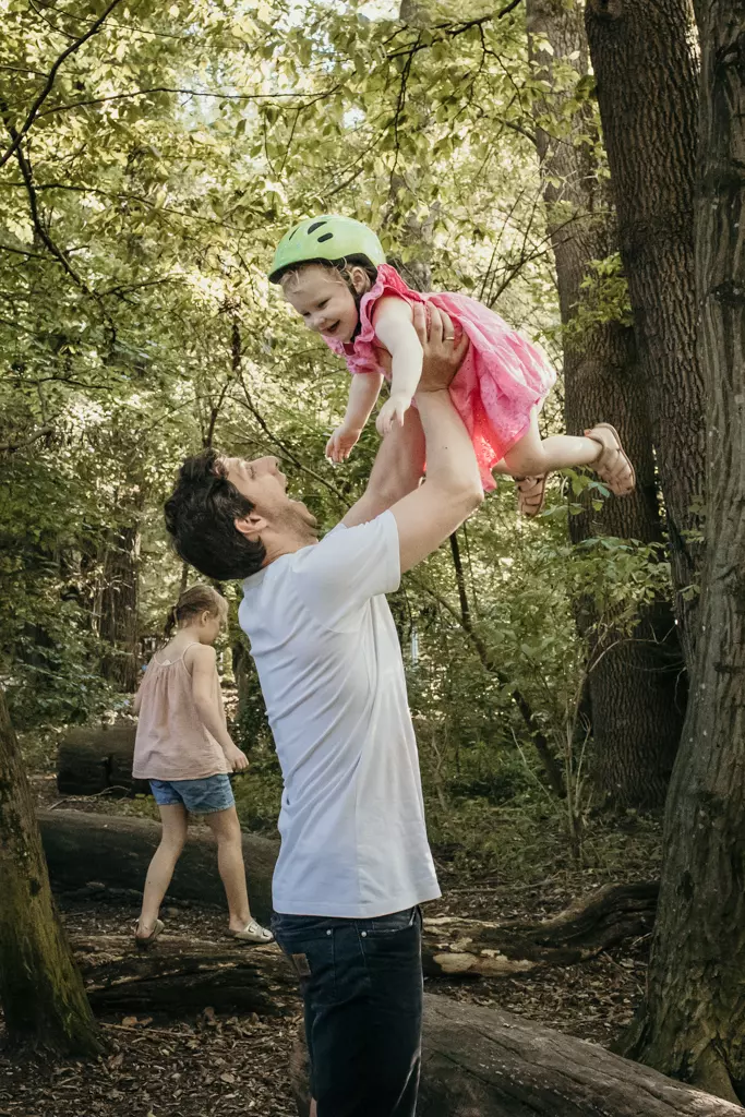 papa tochter spass familienreportage