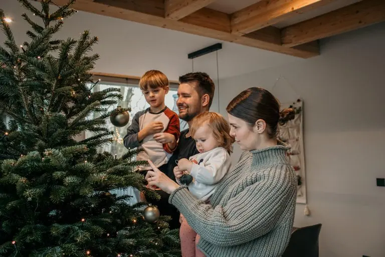 Familienfoto - Weihnachtsbild - Familienreportage